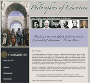 Tablet Screenshot of nehphilosophersofeducationseminar.org